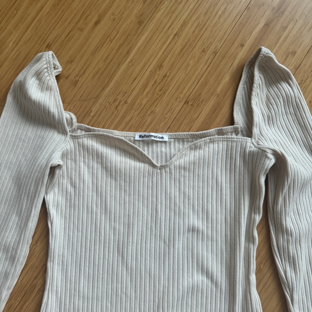 Reformation October Knit Top - Picture 2 of 4